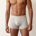 LYNE Tencel Boxer Short in Silver Sand, product view