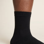 LYNE Mid-Tube Socks ribbed cuff and knit detail