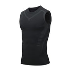 Men's Compression Tank in Black