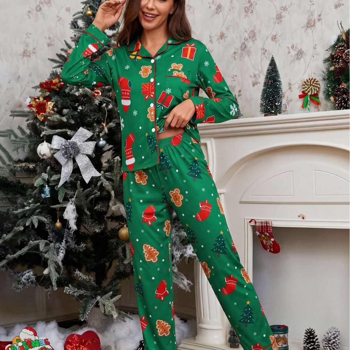 Women's Christmas Pyjama Set