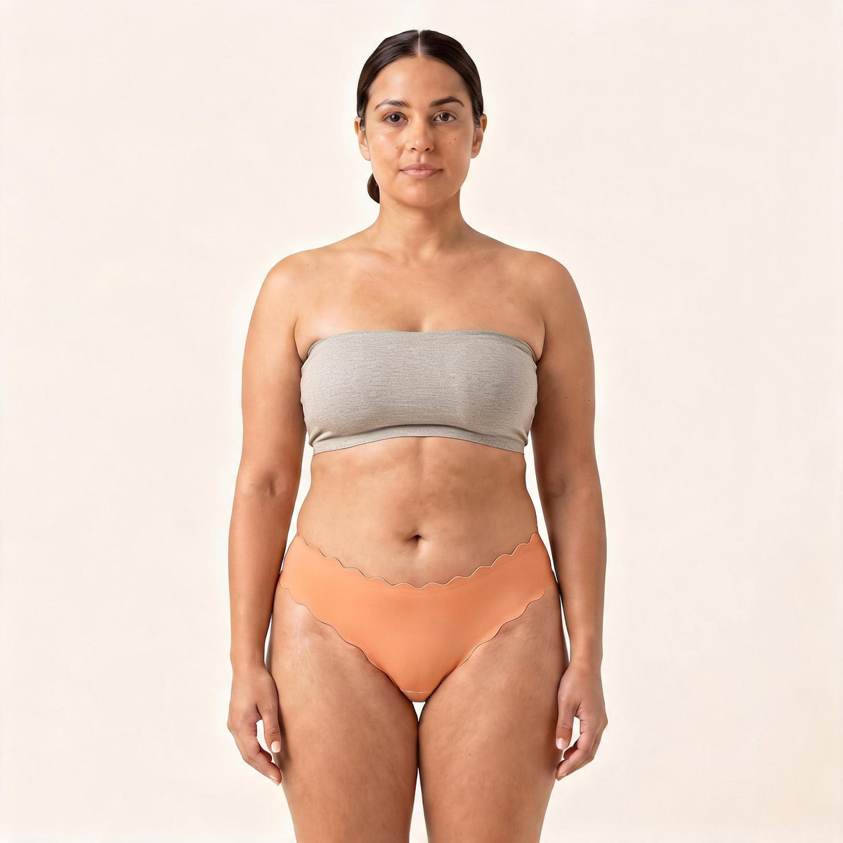 Everyday Seamless Thong in apricot