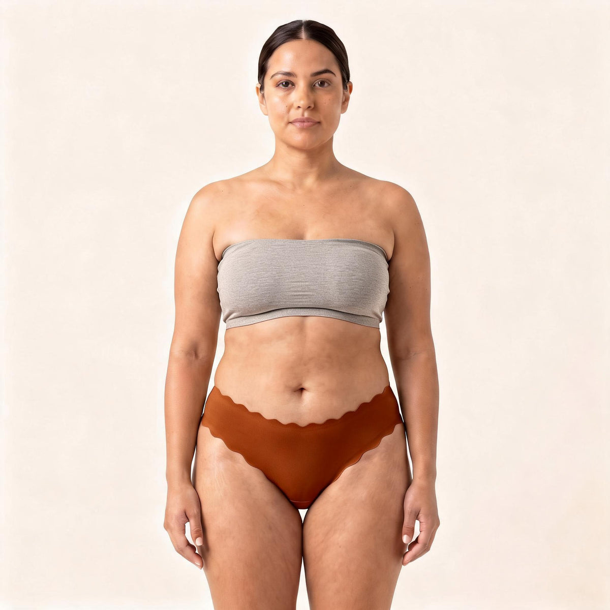 Everyday Seamless Thong in brown