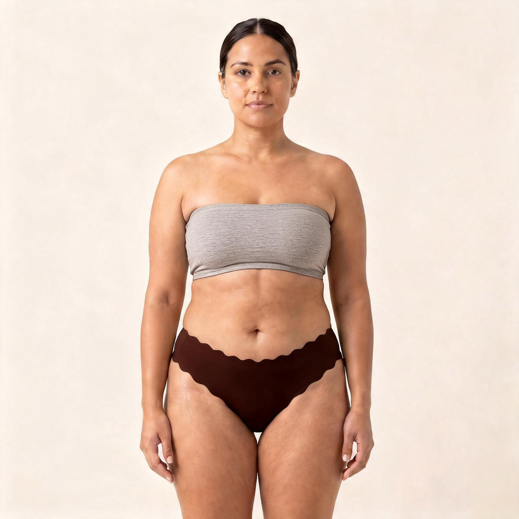 Everyday Seamless Thong in coffee