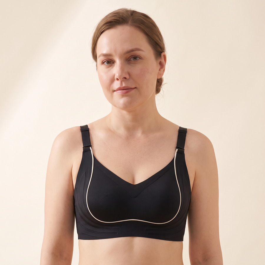 Everyday Wireless Bra in black