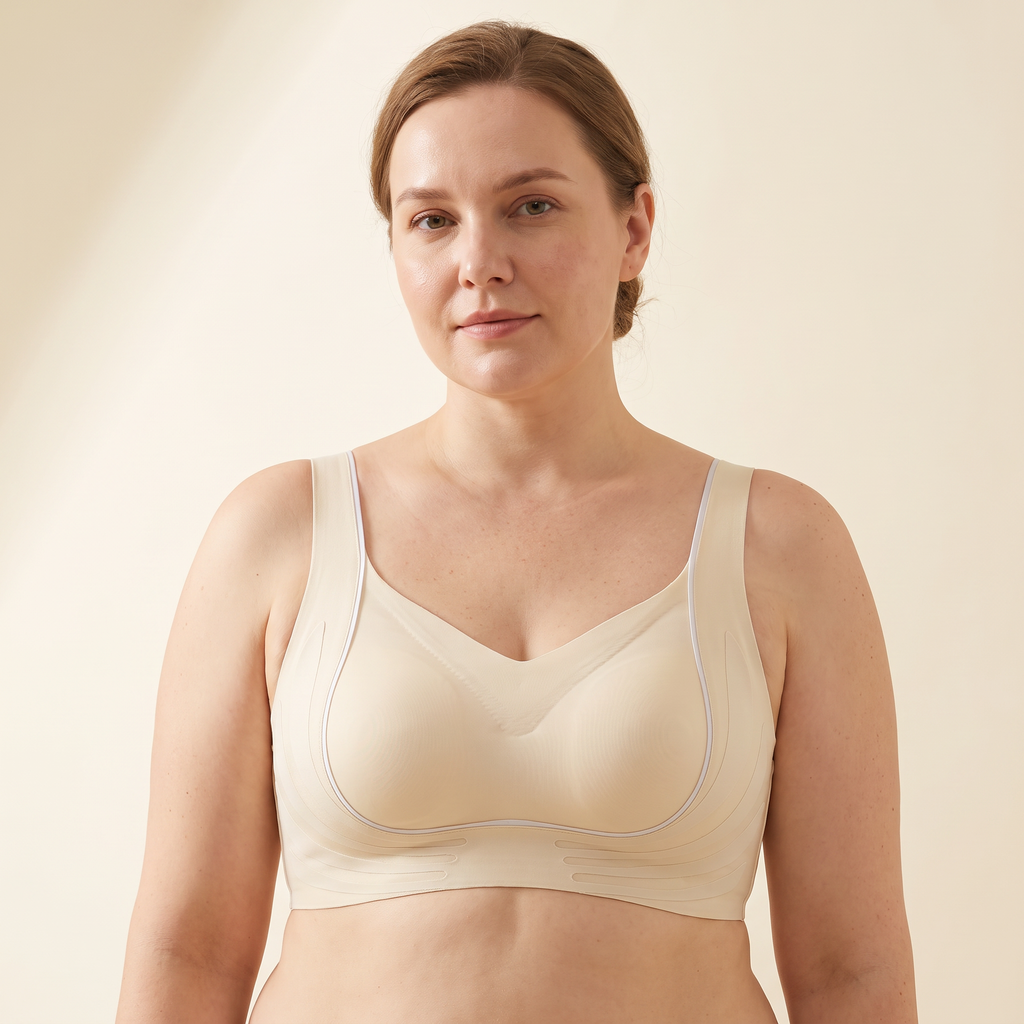 Everyday Wireless Bra in champagne