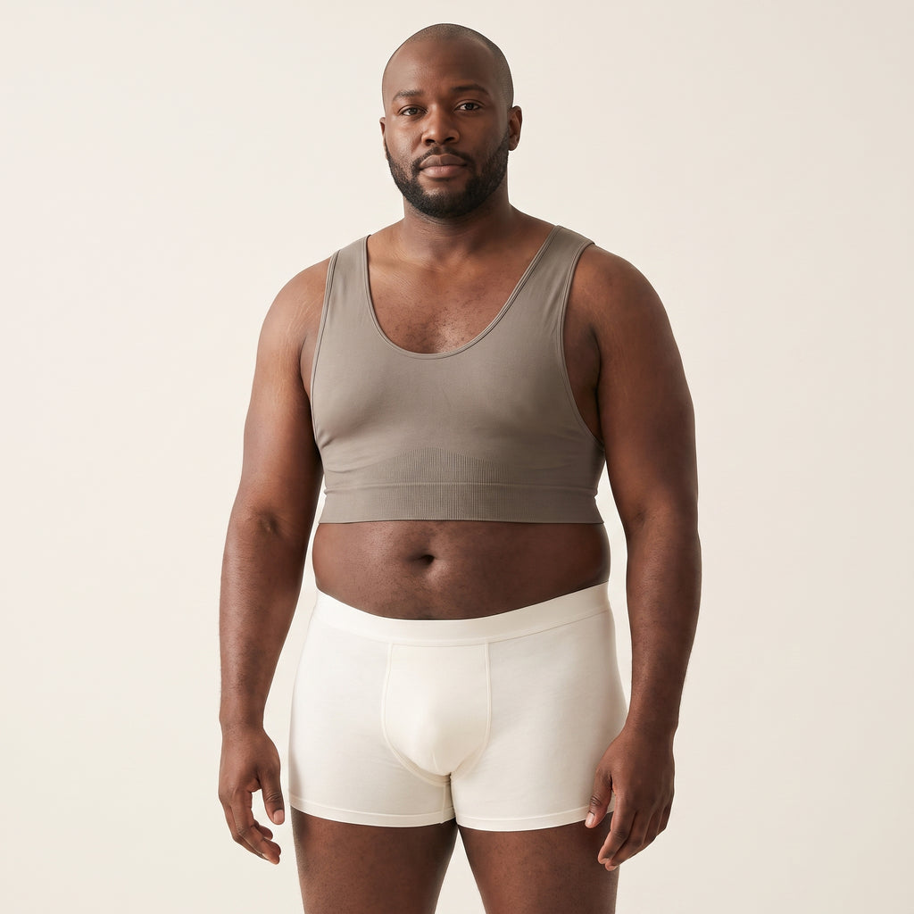 Modal Boxer Brief in ivory white