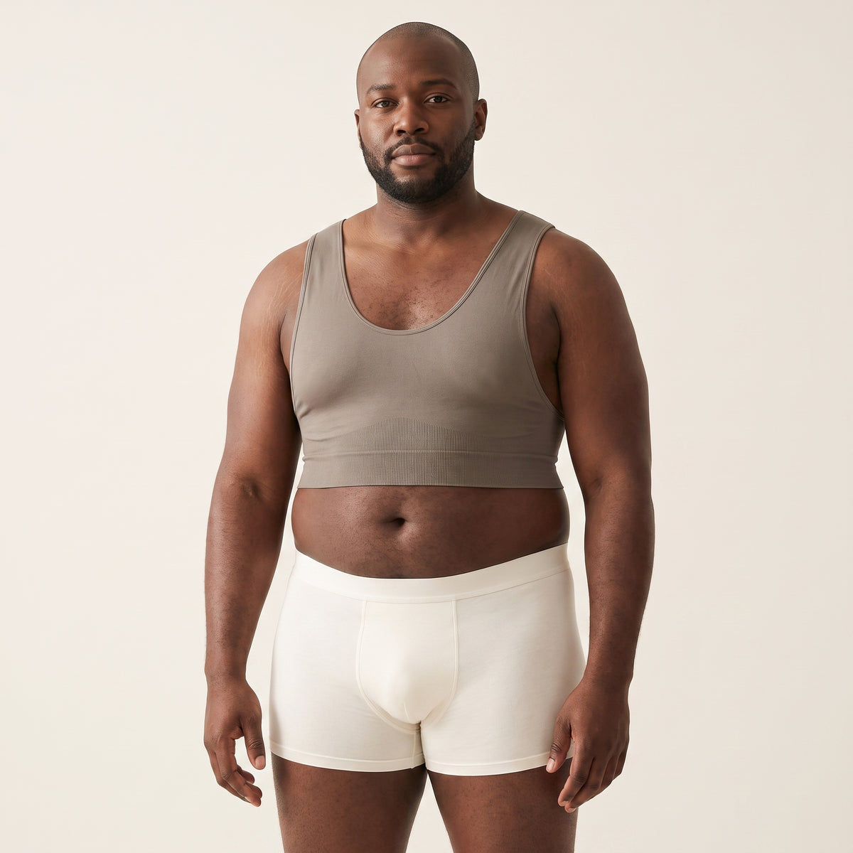 Modal Boxer Brief in ivory white