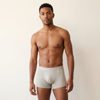 Tencel Boxer Short in silver sand