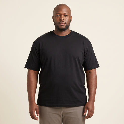 Tencel Lyocell Tee in black