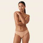 Everyday Seamless Thong in apricot