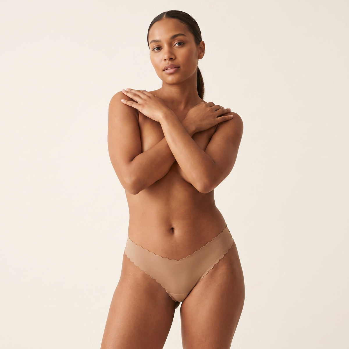Everyday Seamless Thong in nude