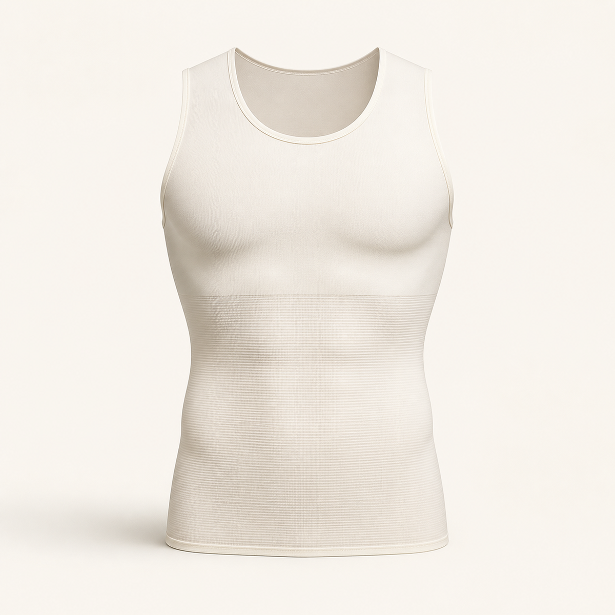 LYNE Men Support Tank in white