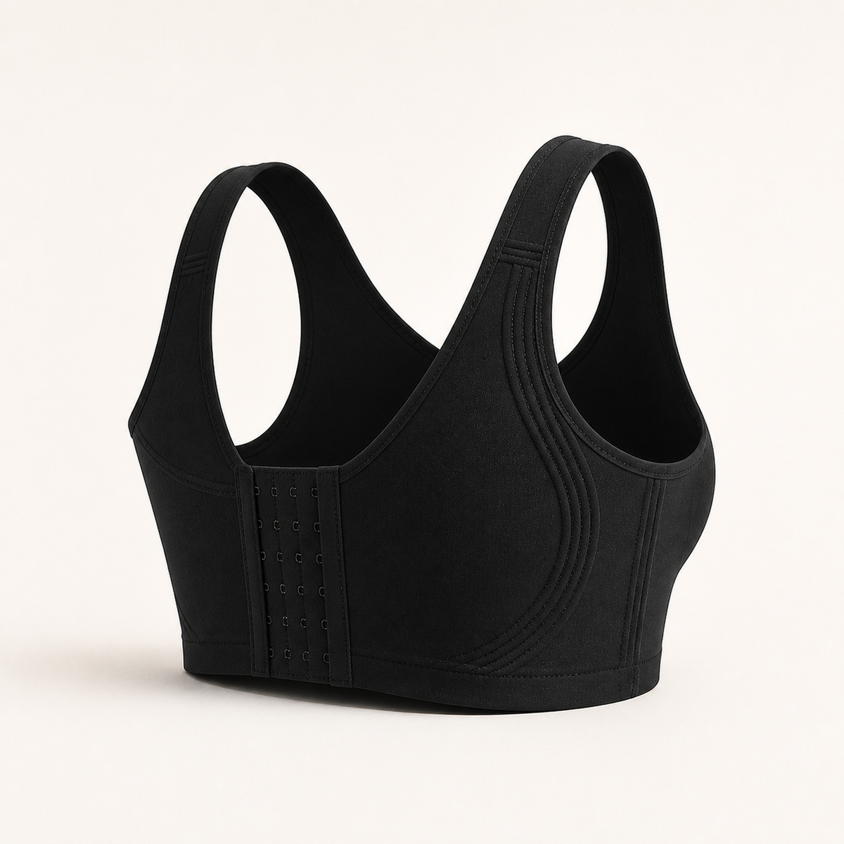LYNE Everyday Soft Bra, rear view with wide straps and multi-row closure