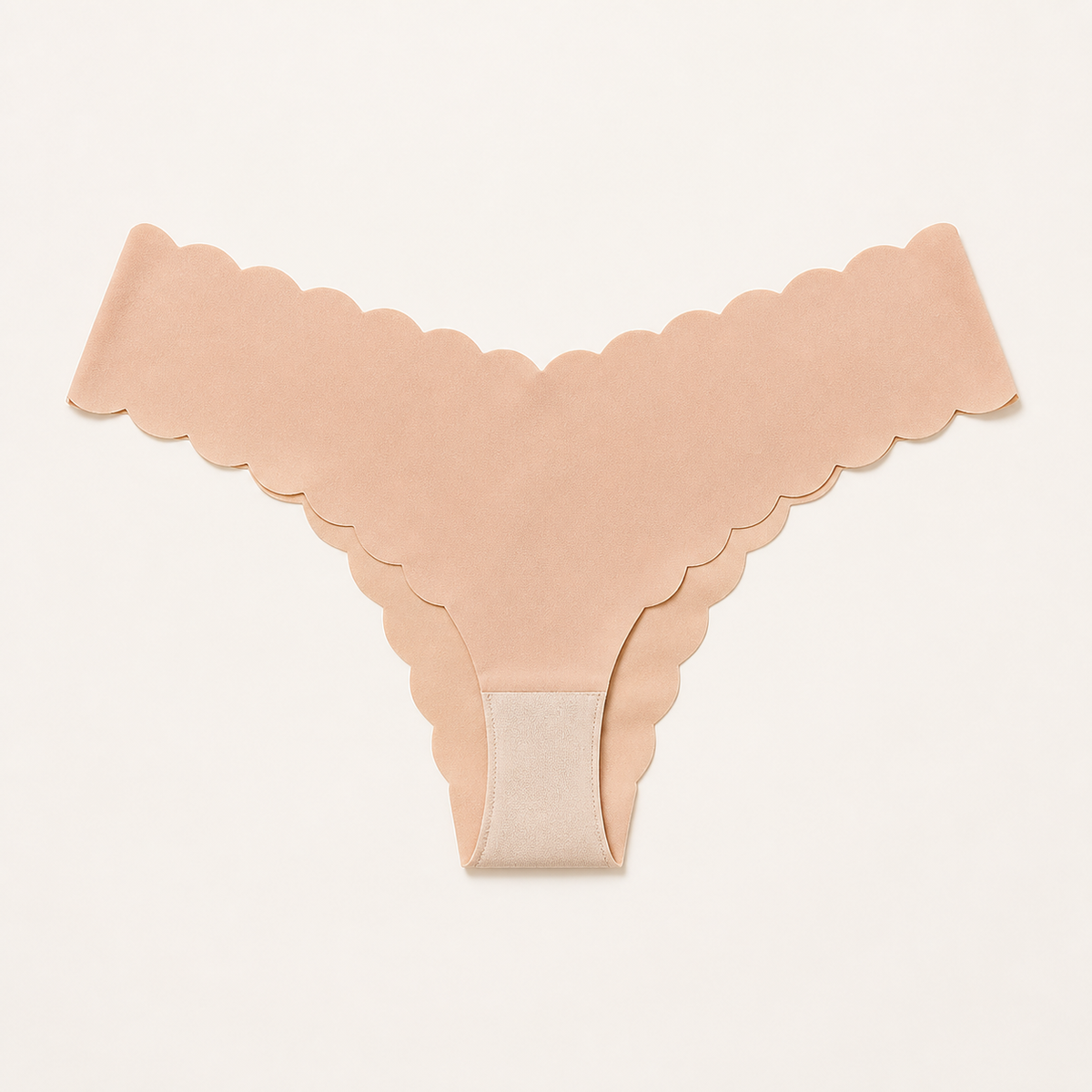 LYNE Everyday Seamless Thong in apricot