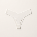 LYNE Everyday Seamless Thong in white