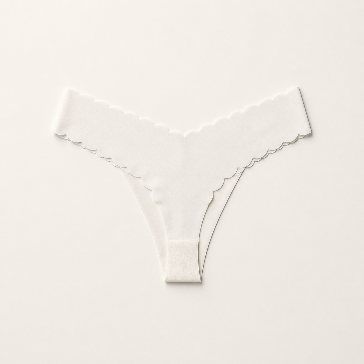 LYNE Everyday Seamless Thong in white