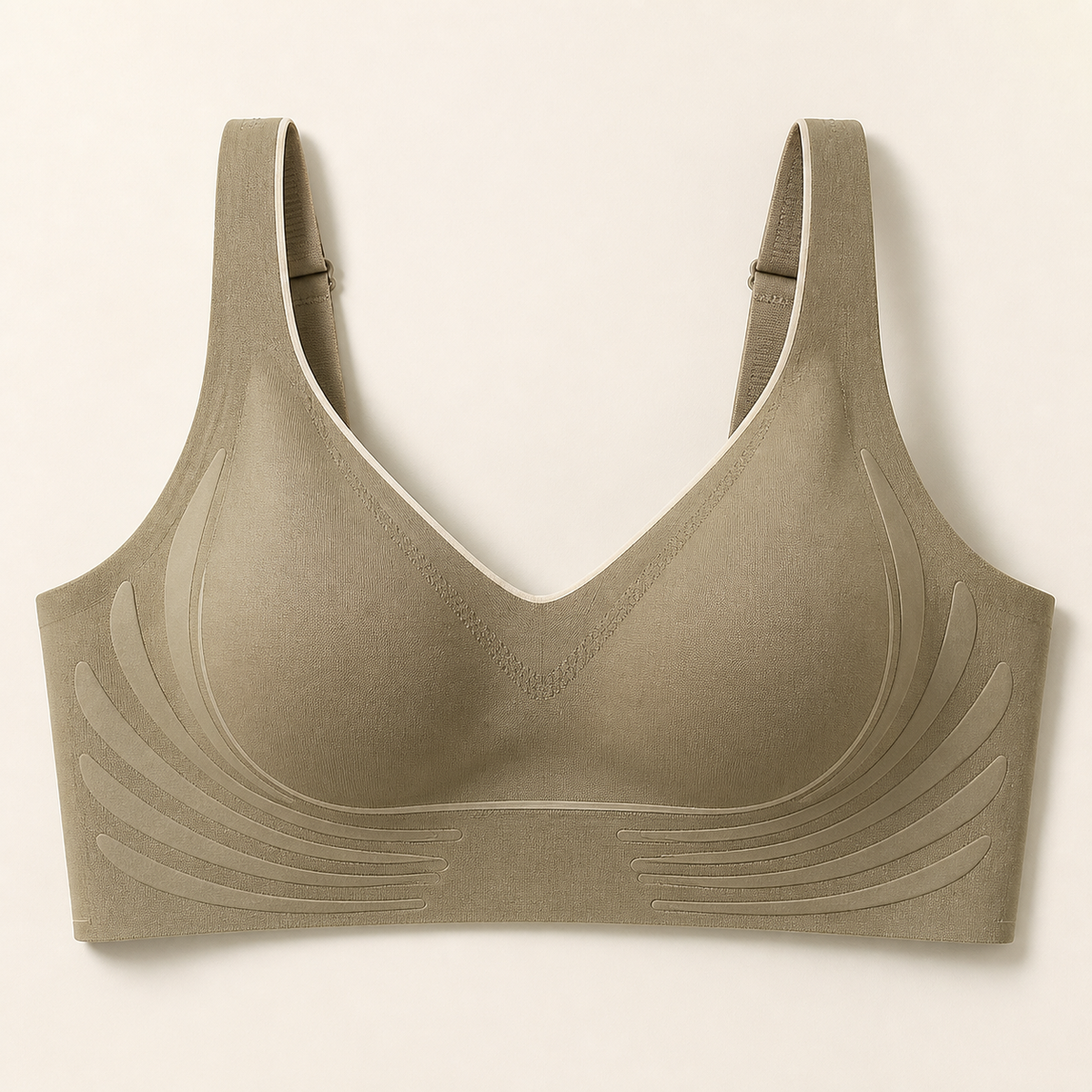 LYNE Everyday Wireless Bra in khaki
