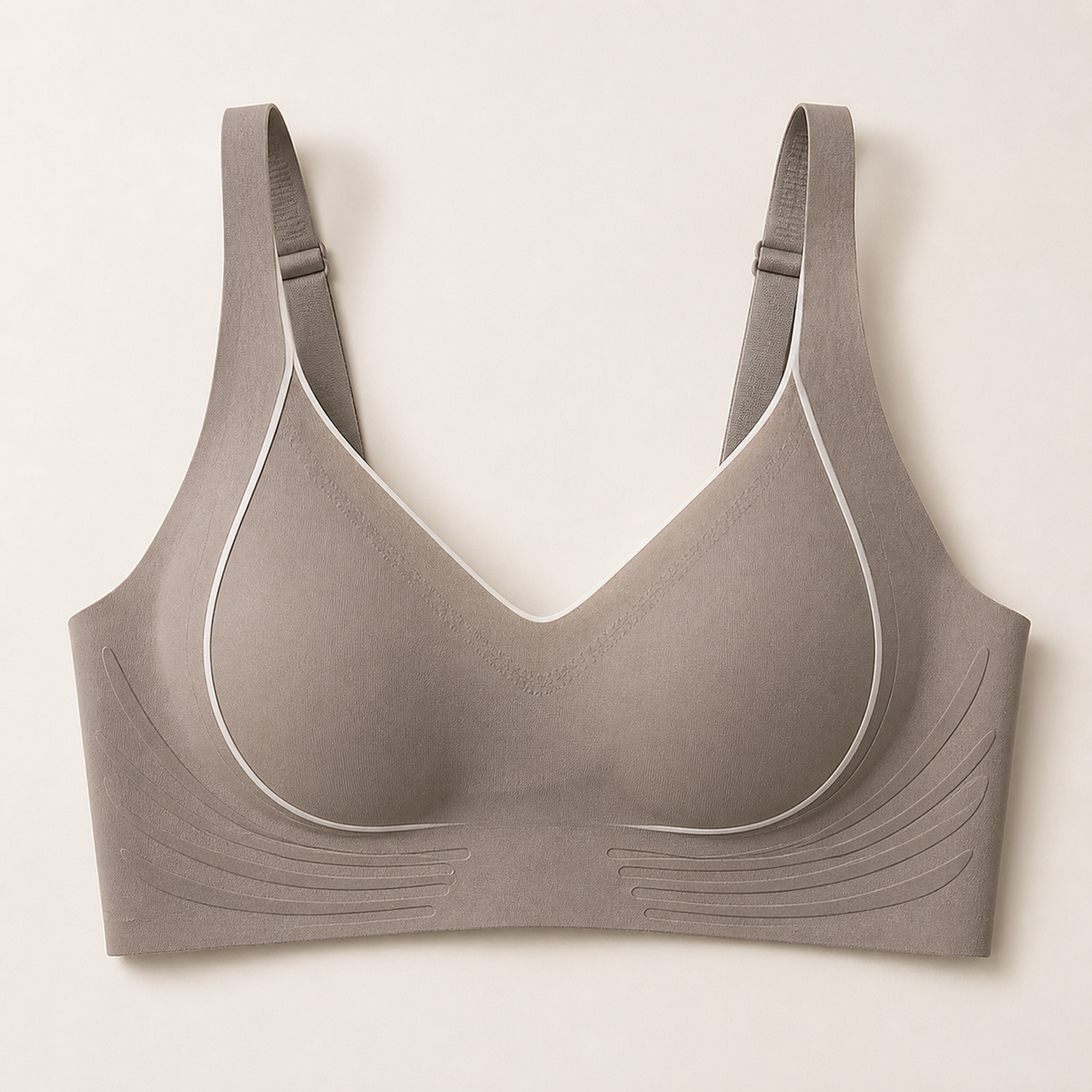 LYNE Everyday Wireless Bra in stone grey