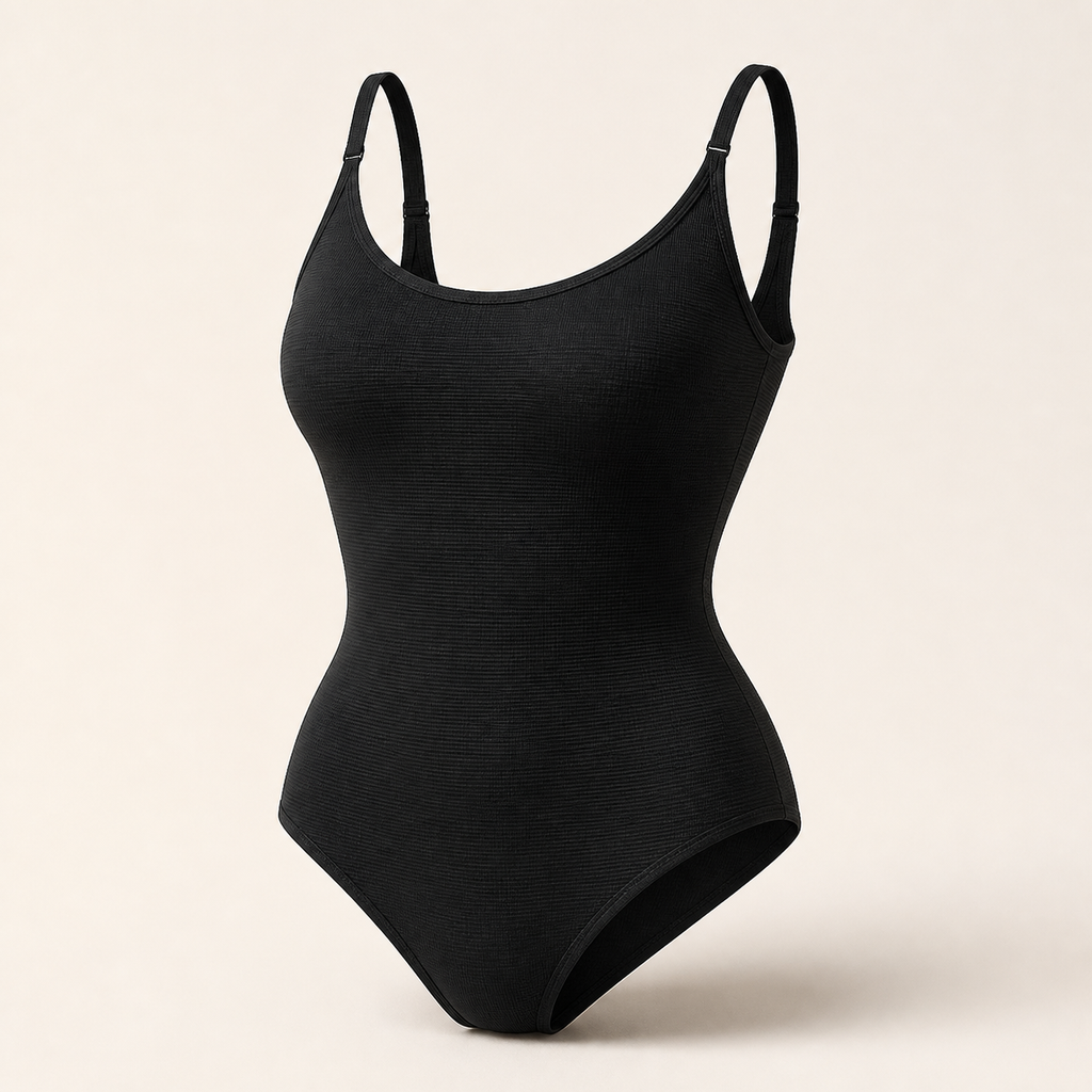 LYNE Core Seamless Bodysuit in black