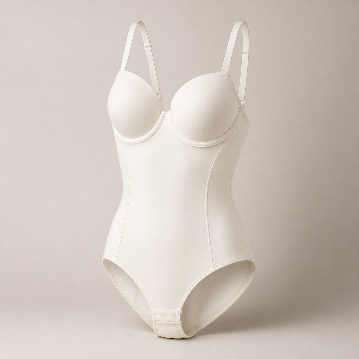 LYNE Core Mesh Bodysuit in white