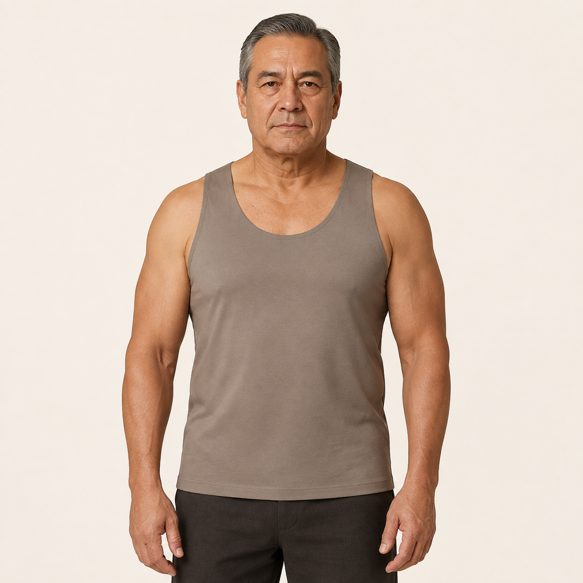 Seamless Modal Undershirt — front view